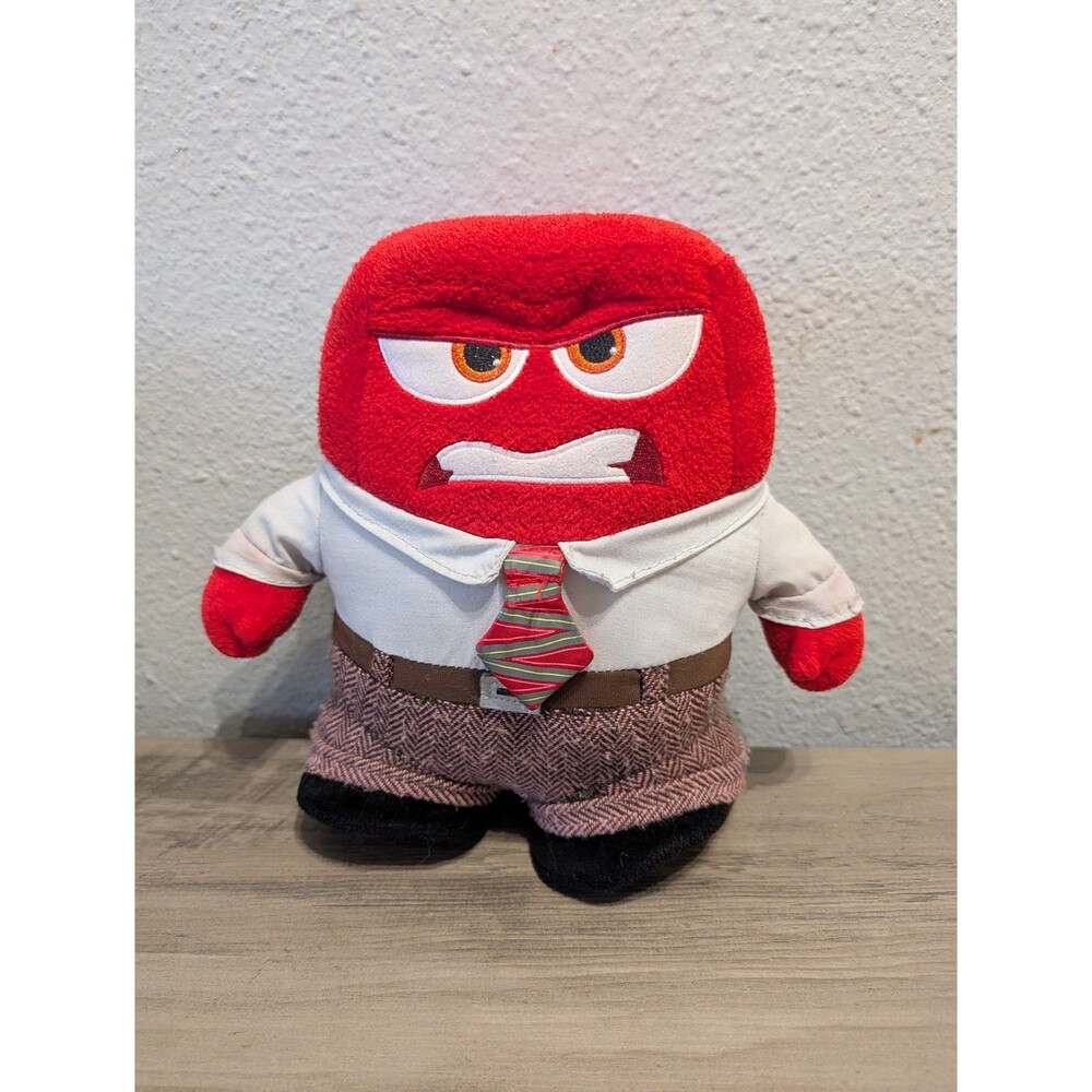 Disney Pixar Inside Out Anger Plush Character Stuffed Toy